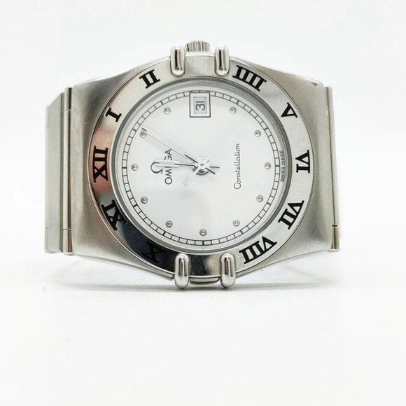 Omega Watch 27mm Women's Whites X Silver 600-071525 - Picture 2 of 9